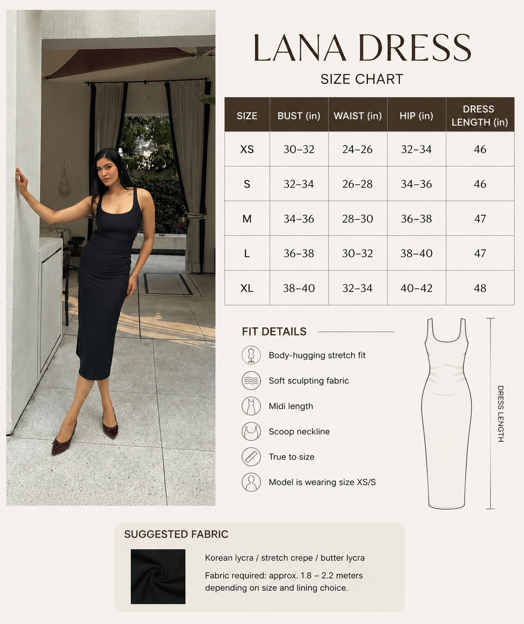 LANA Midi Dress